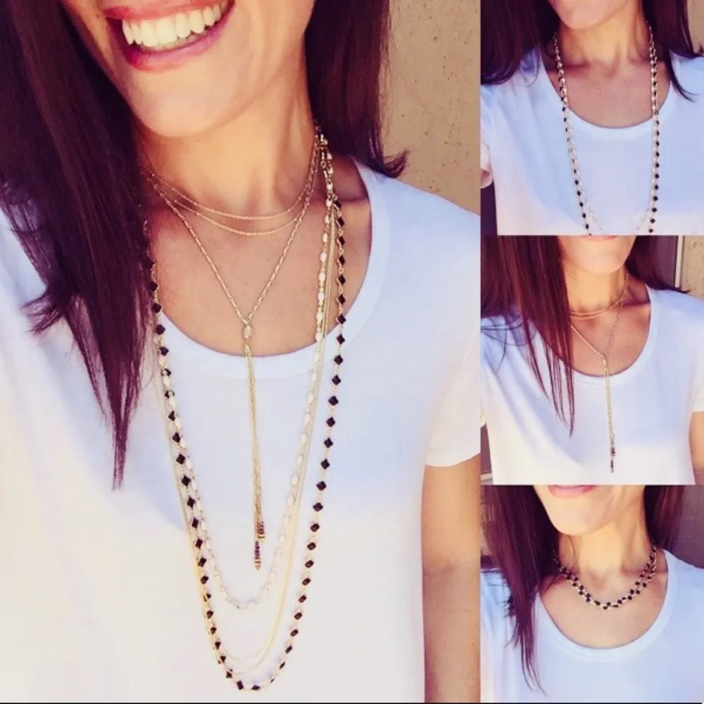 :: S&D Versatile Terney Layering Necklace - Picture 3 of 8